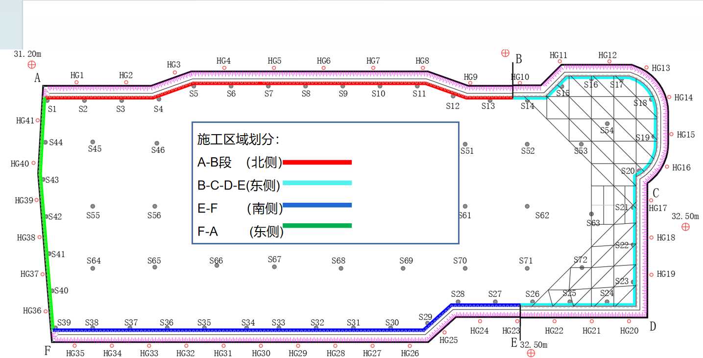 临沂莒南县基坑支护设计